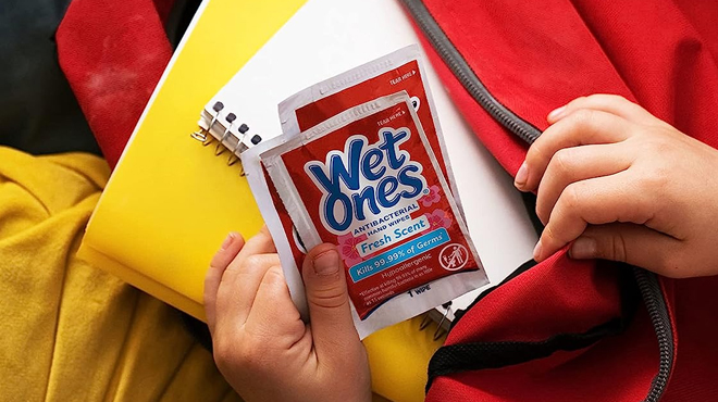 Wet Ones Antibacterial Hand Wipes